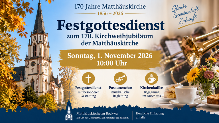 Festgottesdienst zum 170. Kirchweihjubiläum